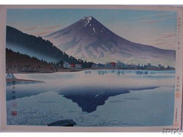 Lake Kawaguchi- Reverse Fuji