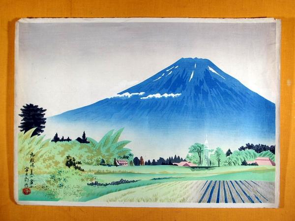 Mt Fuji from Gotenba in Summer