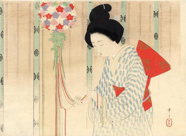 Flower scent ball