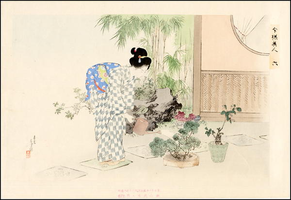 Watering plants