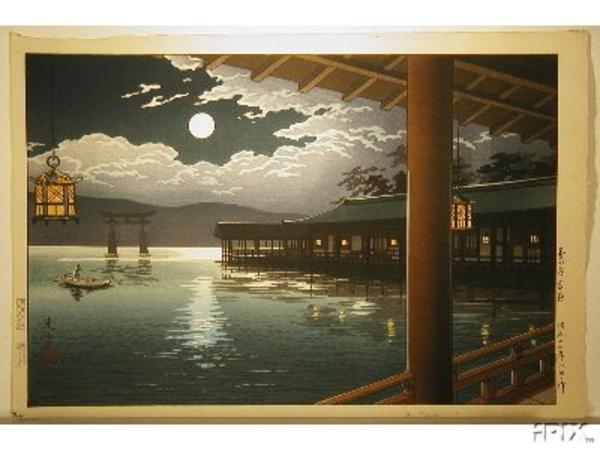 Summer Moon at Miyajima