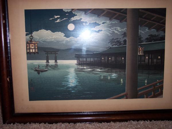 Summer Moon at Miyajima