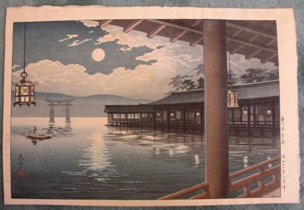 Summer Moon at Miyajima