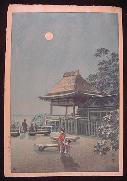 Autumn Moon at Ishiyama Temple