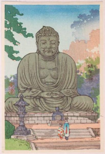 The Statue of the Buddha at Kamakura