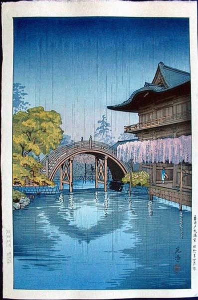 Kameido Bridge or Shrine