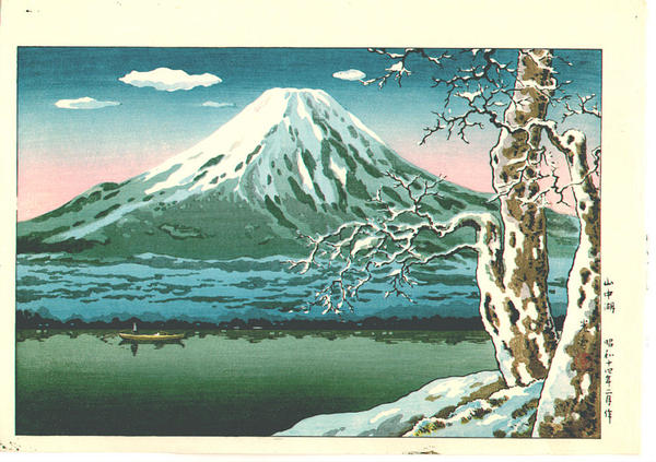 Lake Yamanaka in Winter