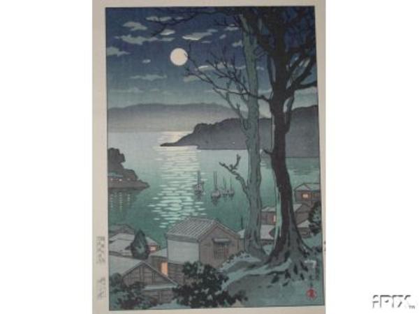 Maizuru Harbor at Night