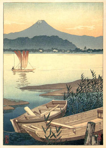 Rowboats on River
