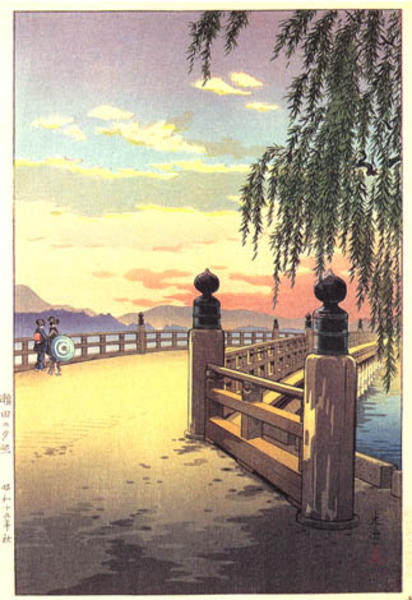 Sunset Glow at Seta Bridge