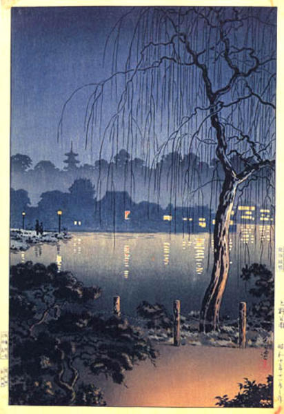 Evening at Ueno Park