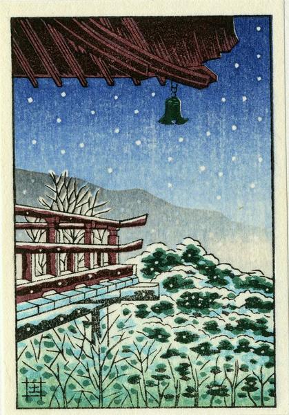 Kiyomizu Temple in Snow