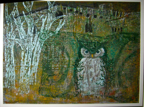 Owl in a Forest