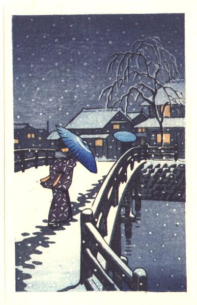 Bijin in snow