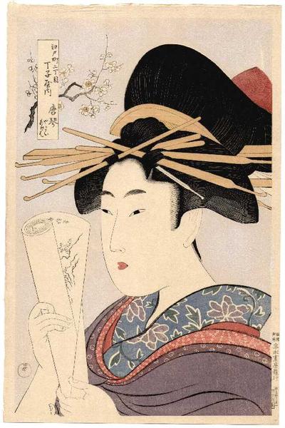 Beauty Reading Scroll - repro
