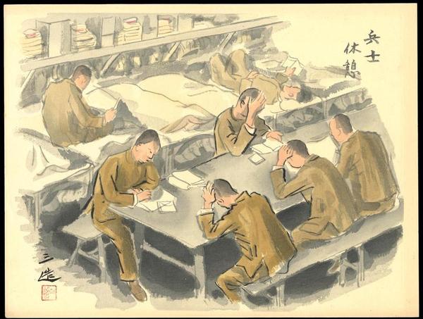 Soldiers Resting