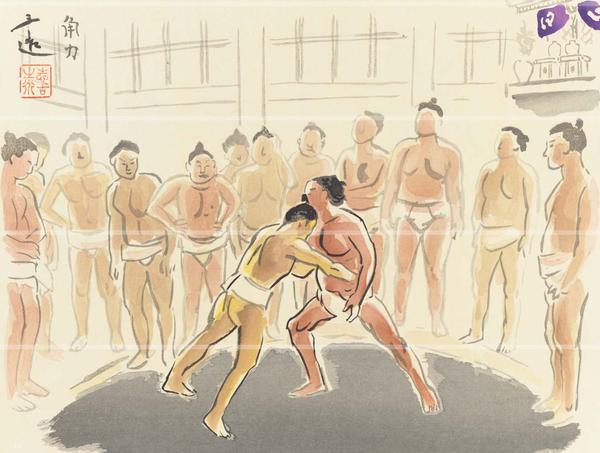 Sumo wrestling