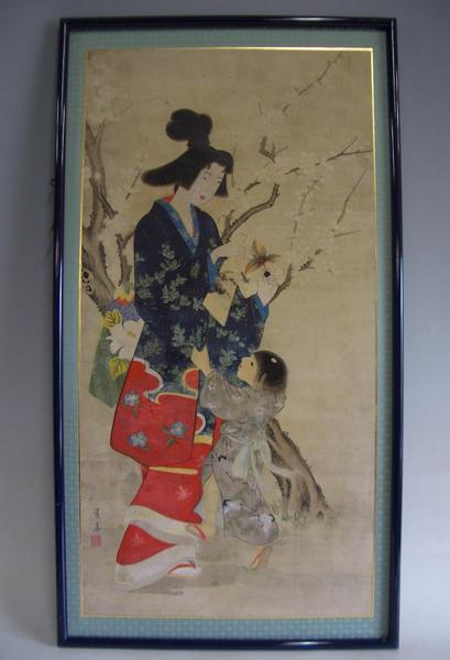 Mother and child- painting