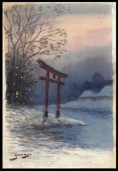 Torii in Snow