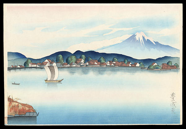 View of Fuji from Izumo