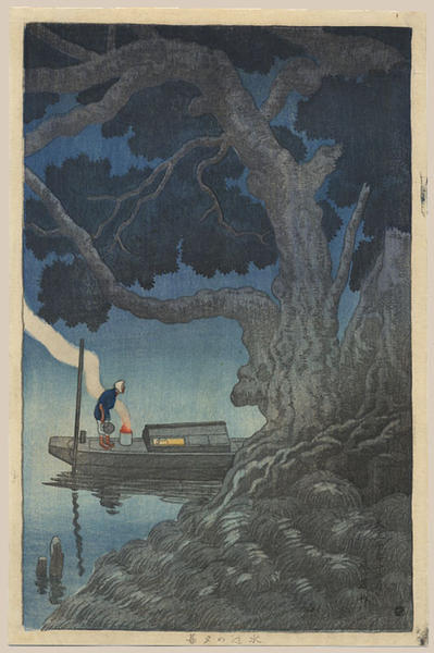 Dusk by the Riverbank