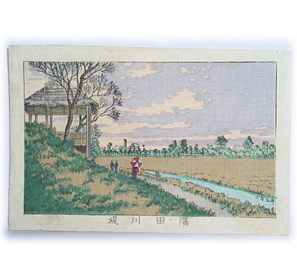 Sumidagawa riverbank