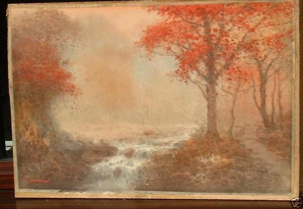 Forest River in Autumn
