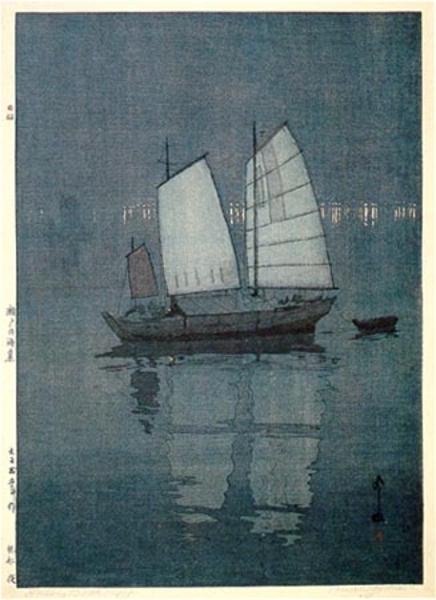 Sailing Boats- Night