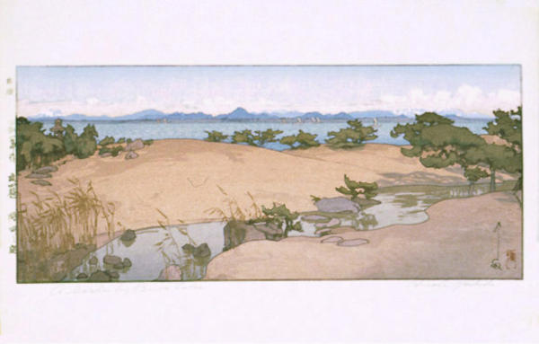 A Garden by Lake Biwa