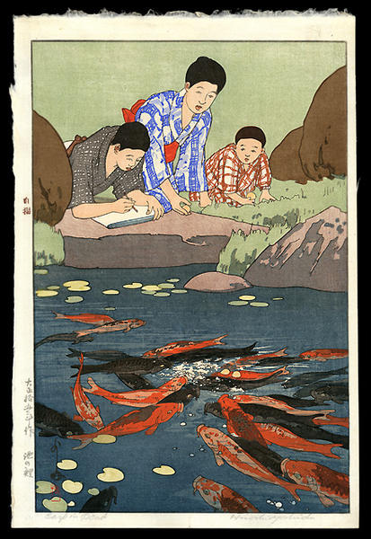 Carp in Pond