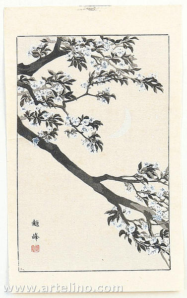 Cherry Tree and Moon