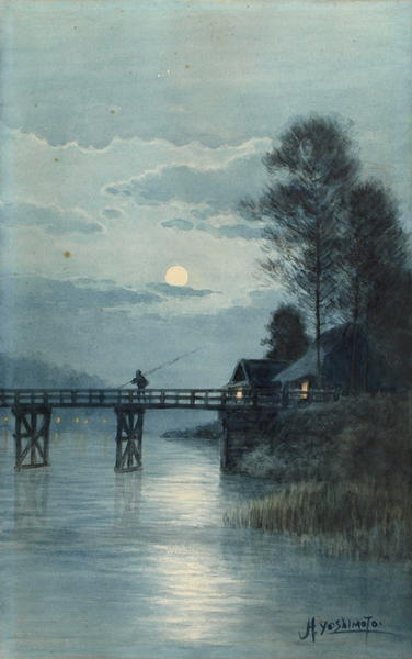 Fisherman on Bridge