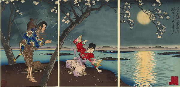 Famous Places in the East- Sumidagawa- Koji of Umewaka