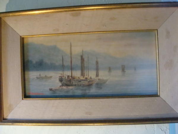 Junks in the Harbour