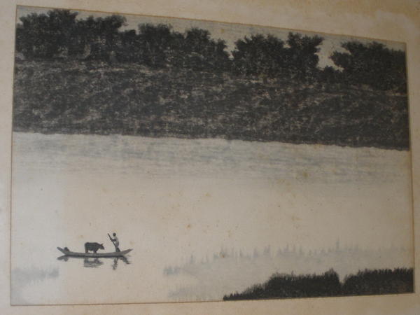 Boat with Pig