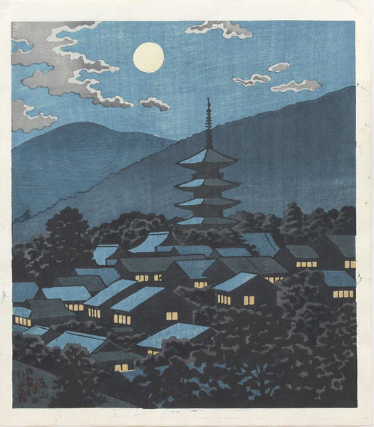 Moonlight at Yasaka (Kyozan)