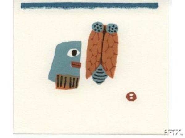 A man and a cicada
