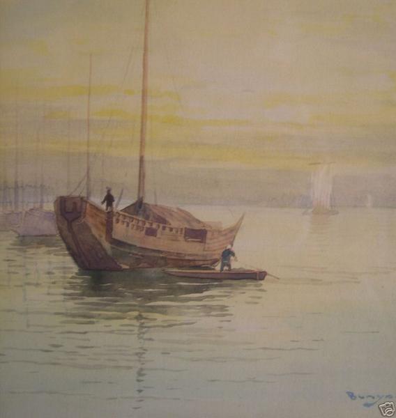 A Junk in Harbour