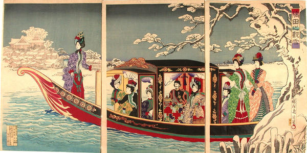 Snow Viewing at Sumida