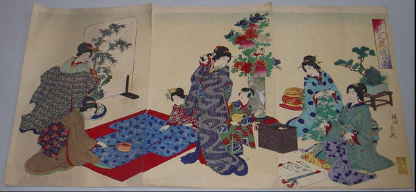 Sewing Scene