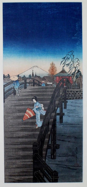 Bijin, Bridge, Mt Fuji