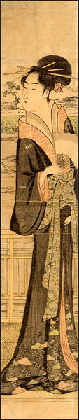 Bijin on an Engawa