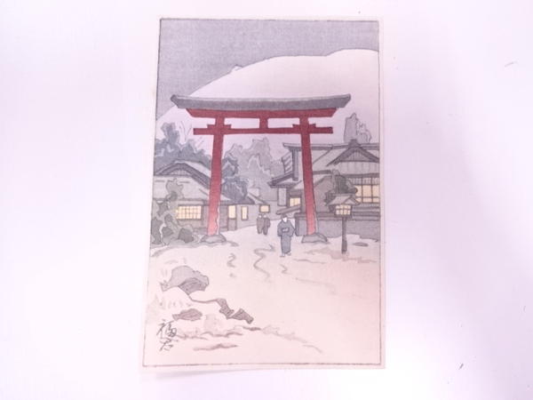 Torri Gate in Snow