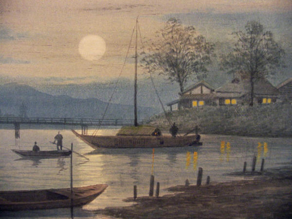 Fishing Boats  at Night