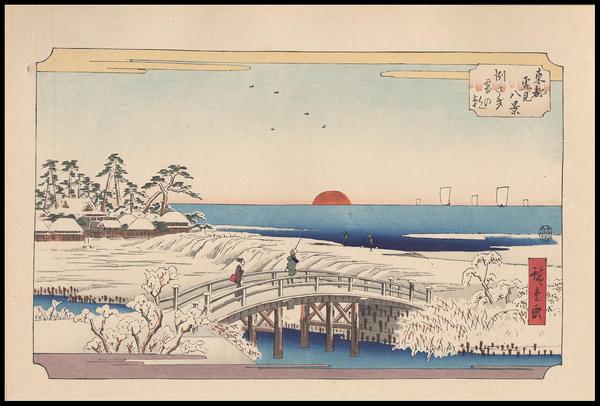 Daybreak After a Snowfall at Susaki