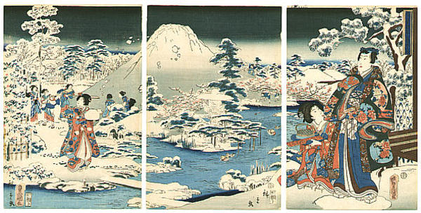 Prince Genji and Mt.Fuji