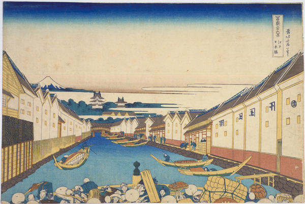 Nihombashi Bridge in Edo