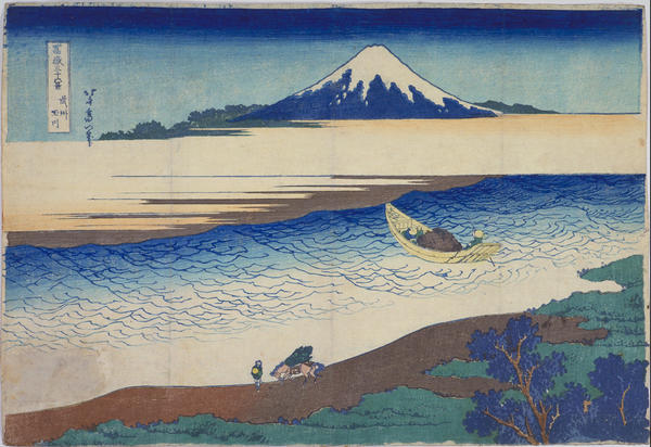 The Tamagawa River in Musashi Province