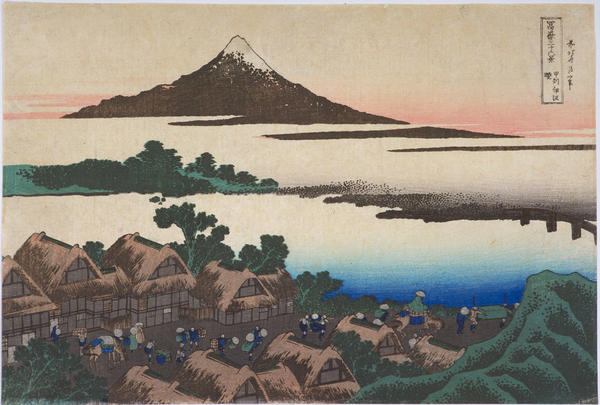 View at Dawn from Isawa in Kai Province