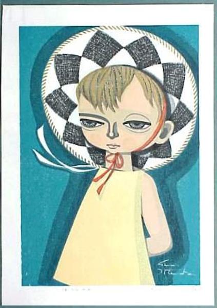 Child with hat